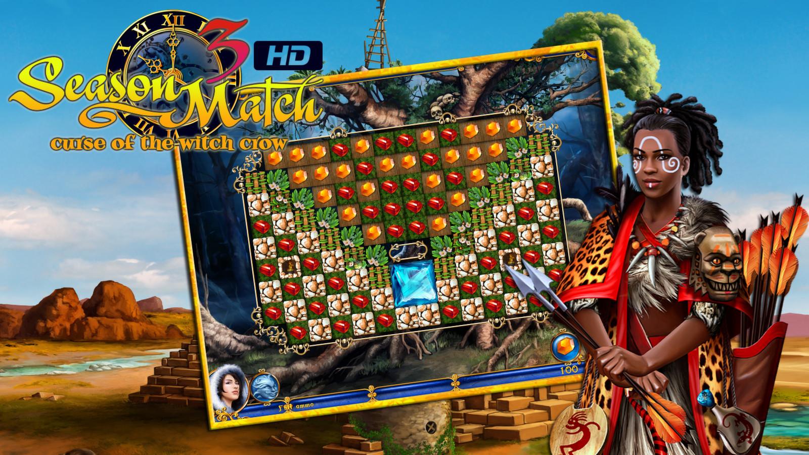 Portada de Season Match 3 - Curse of the Witch Crow
