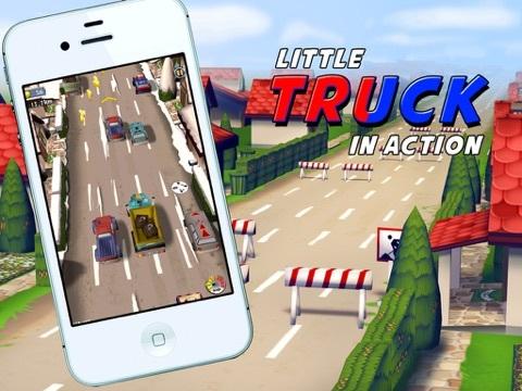 Portada de A Little Truck in Action Free: 3D Camion Driving Game with Funny Cars for Kids