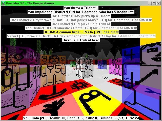 Portada de Hunger Games Simulation (Daedalus)