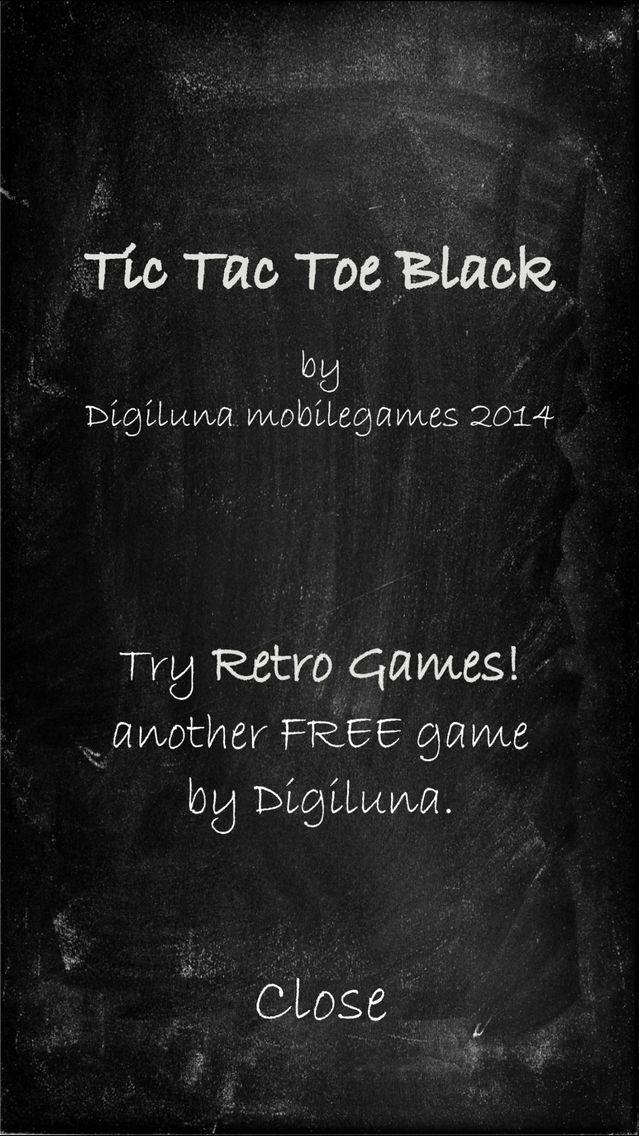 Portada de TicTacToe black