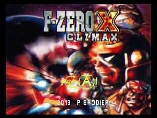 Portada de F-Zero X Climax (Hack)