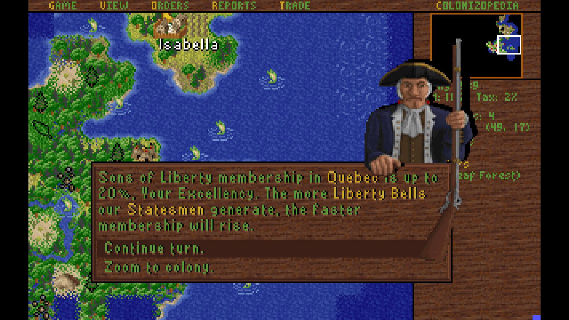 Portada de Sid Meier's Colonization (Classic)