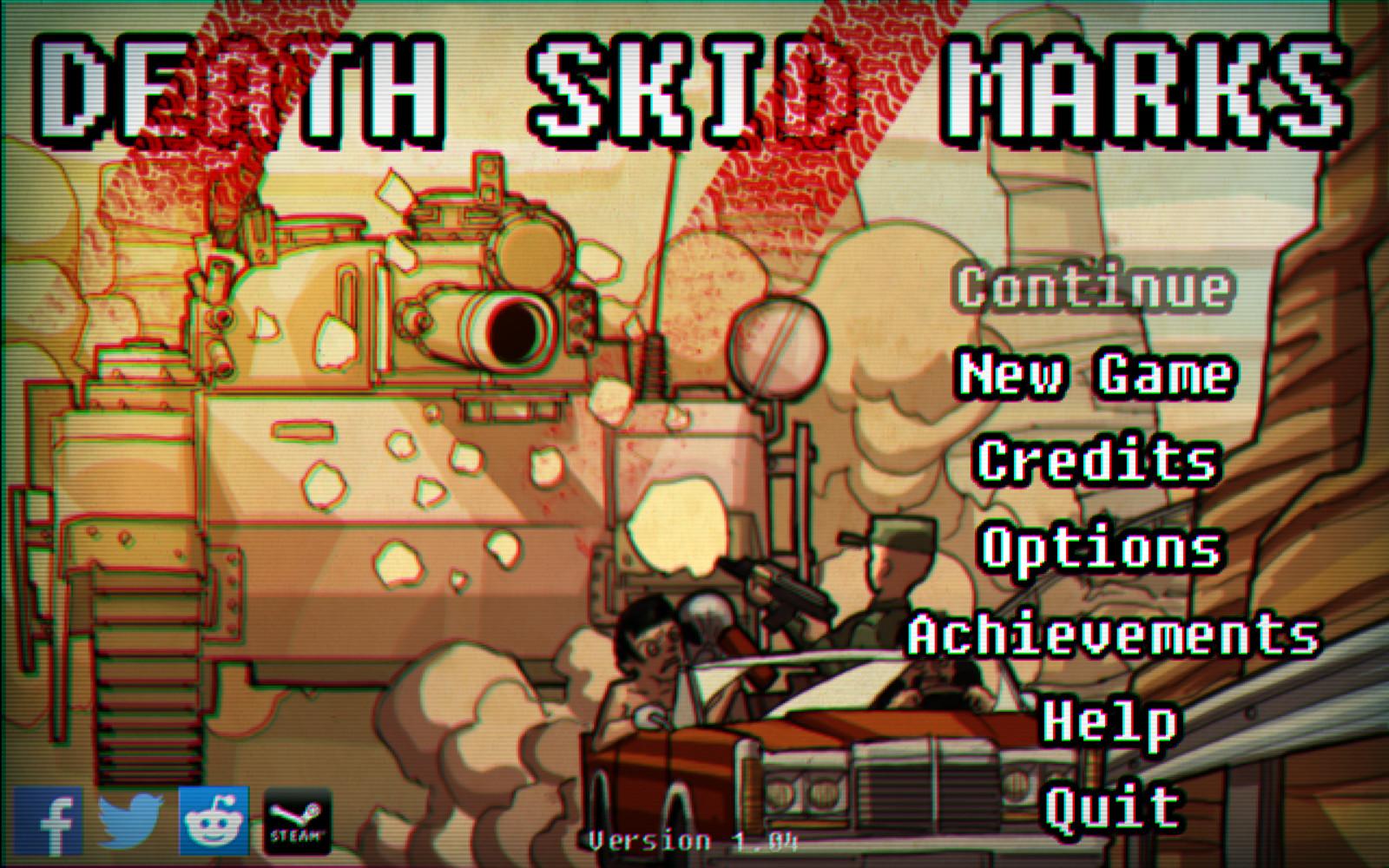 Portada de Death Skid Marks