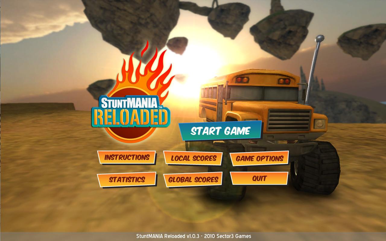 Portada de StuntMANIA Reloaded