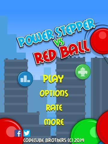 Portada de Power Stepper vs Red Ball FREE