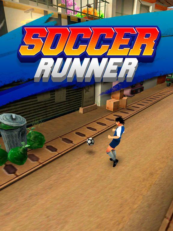 Portada de Soccer Runner: Unlimited football rush!