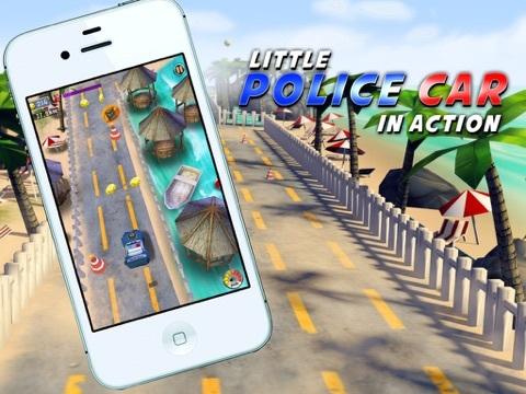Portada de Little Police Car in Action Kids: 3D Driving Game for Kids with Cute Graphics