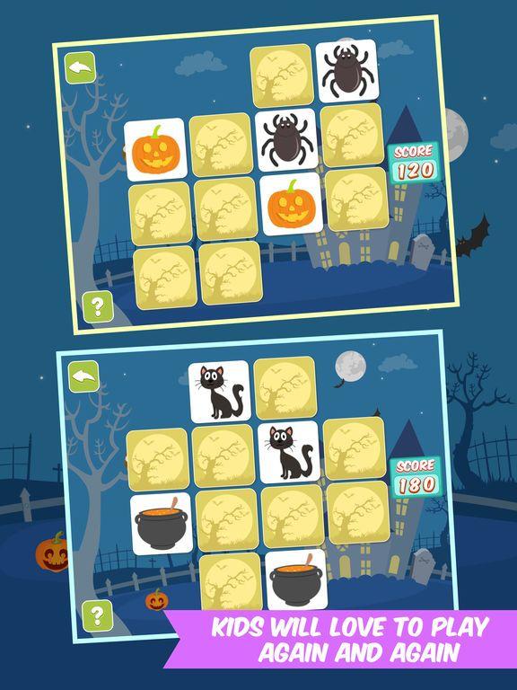 Portada de Four in One Halloween Activity games for Kids