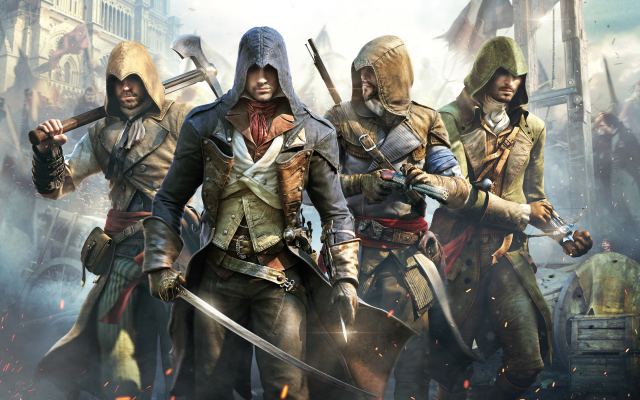 Portada de Assassin's Creed Unity