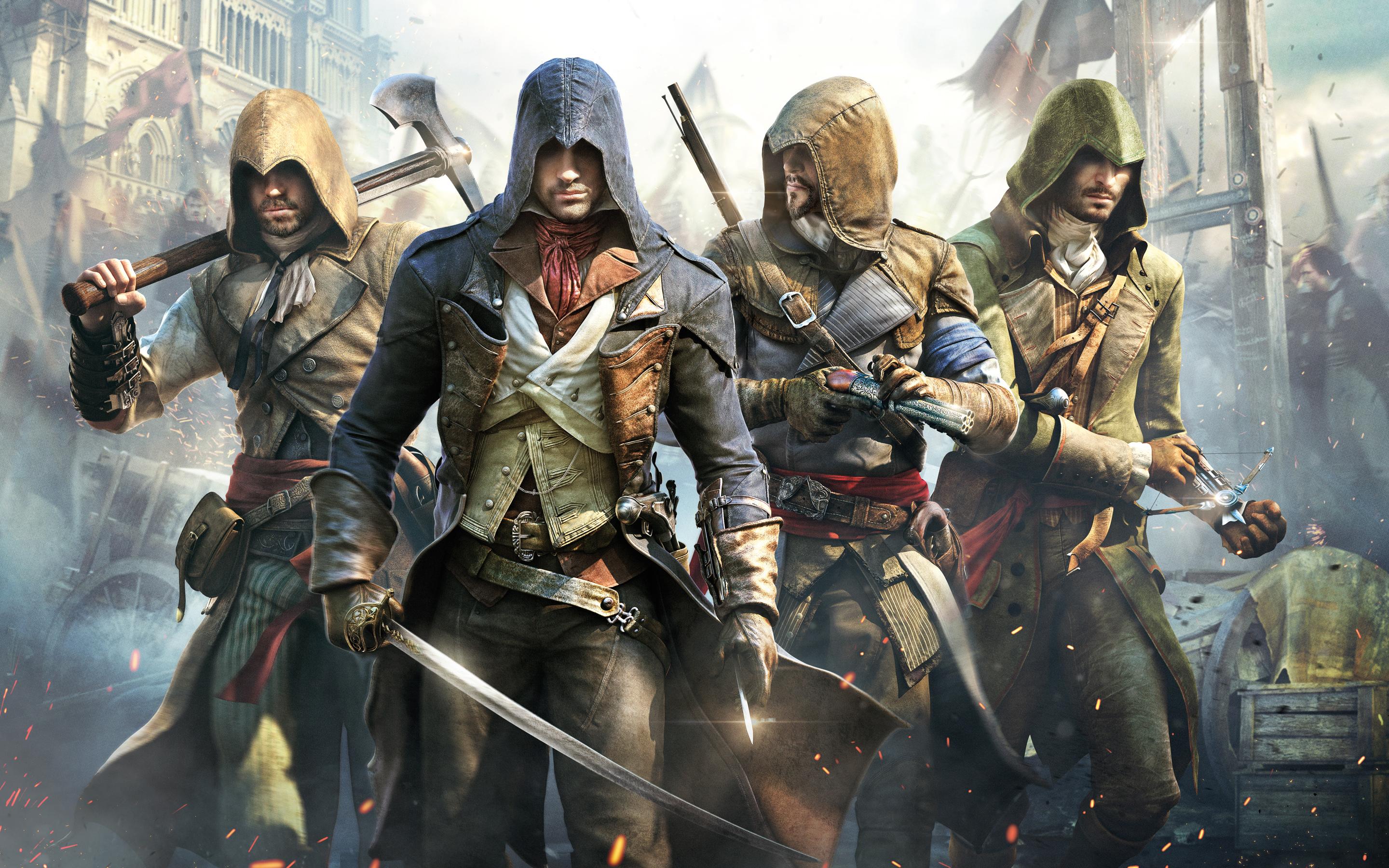 Portada de Assassin's Creed Unity