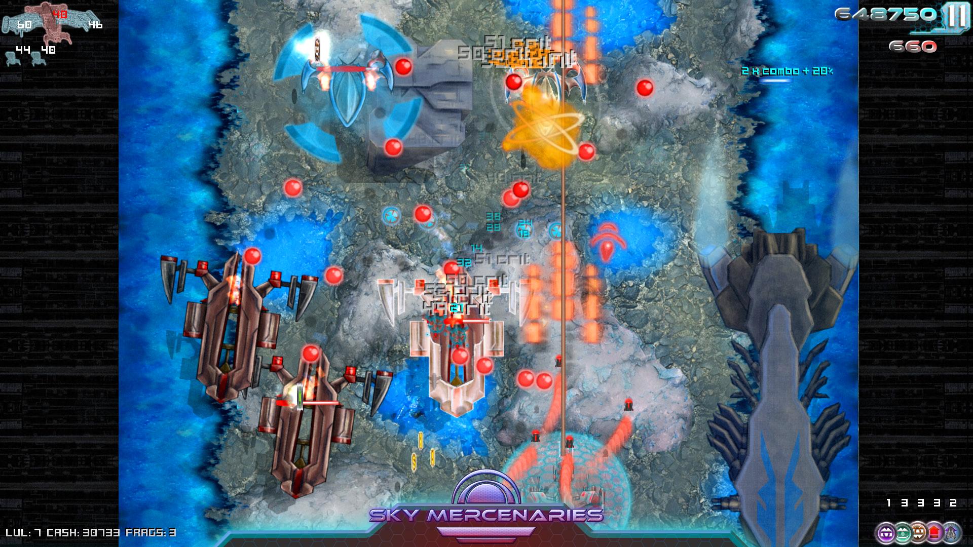 Portada de Sky Mercenaries