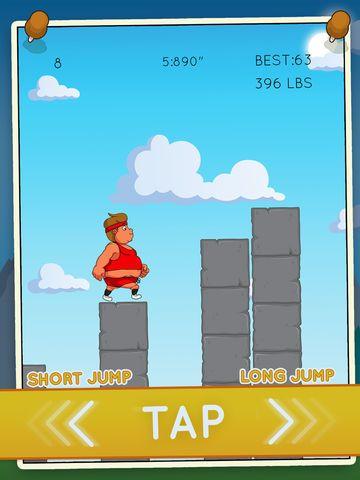 Portada de Fat Guy Fit Climb: Flabby Fitness Dash!