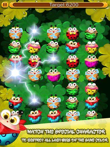 Portada de Lady Bug Match-3 Puzzle Game - Addictive & Fun Games In The App Store