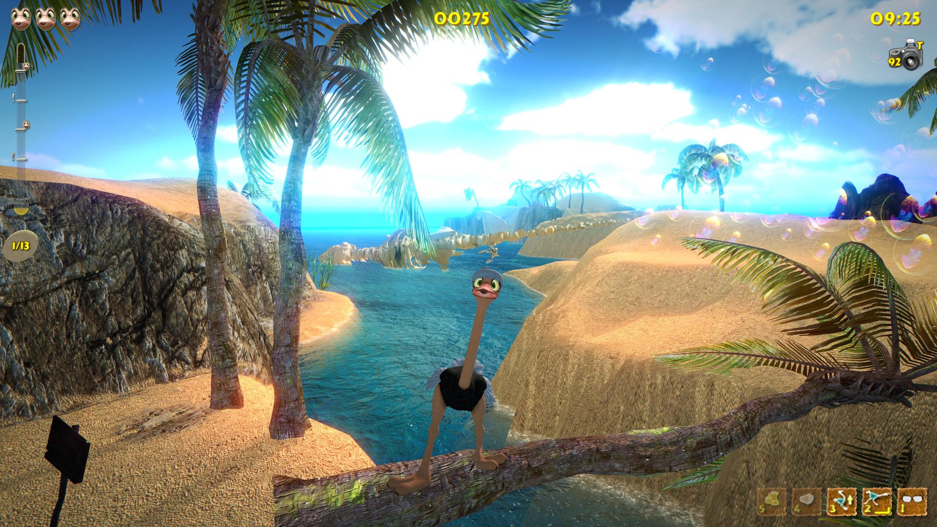 Portada de Ostrich Island