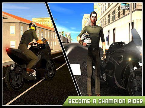 Portada de Extreme Motor Bike Ride simulator 3D – Steer the moto wheel & show some extreme stunts