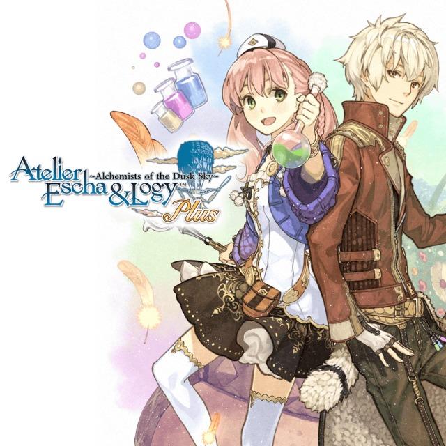 Portada de Atelier Escha & Logy Plus: Alchemists of the Dusk Sky