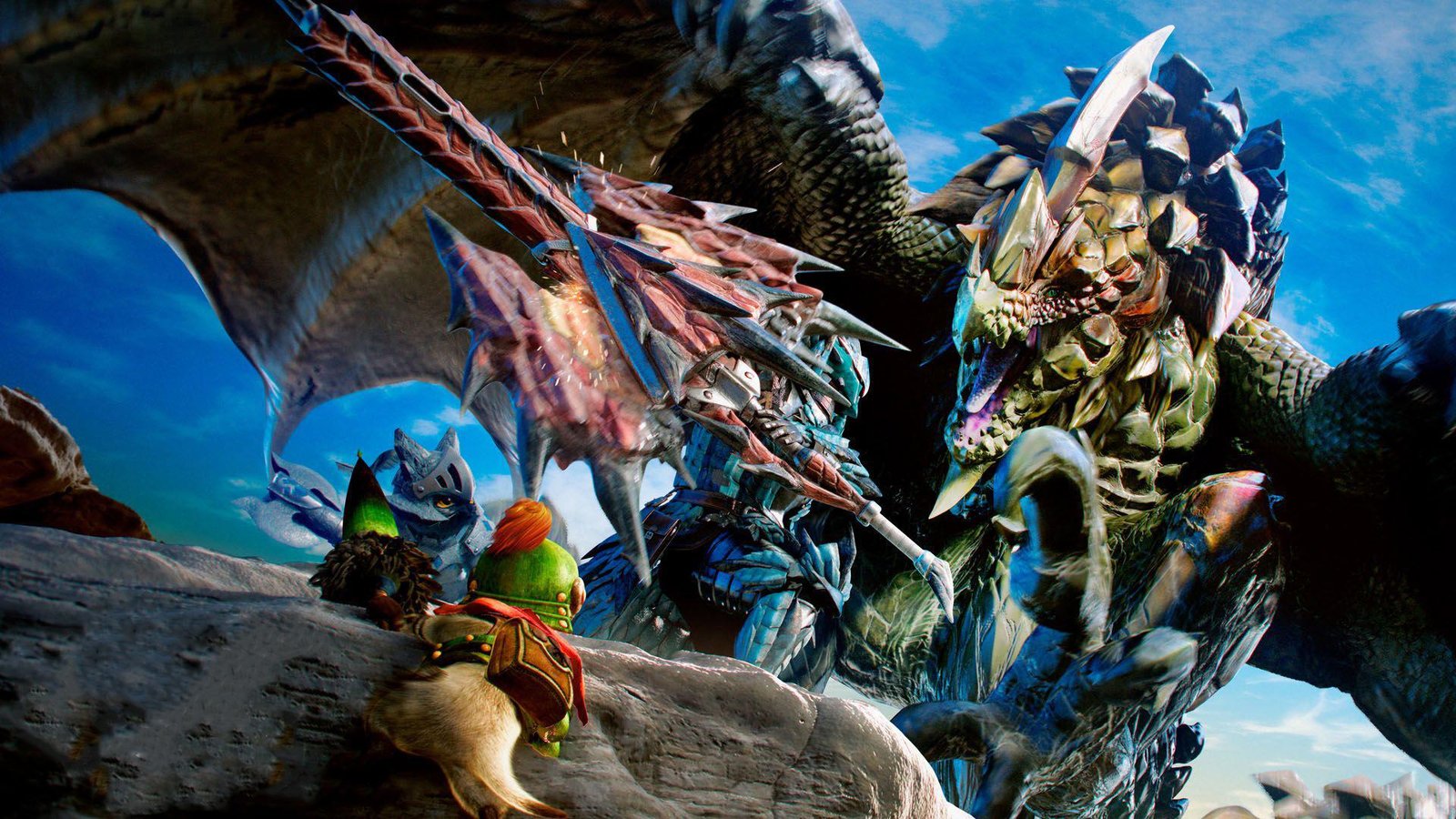 Portada de Monster Hunter 4 Ultimate
