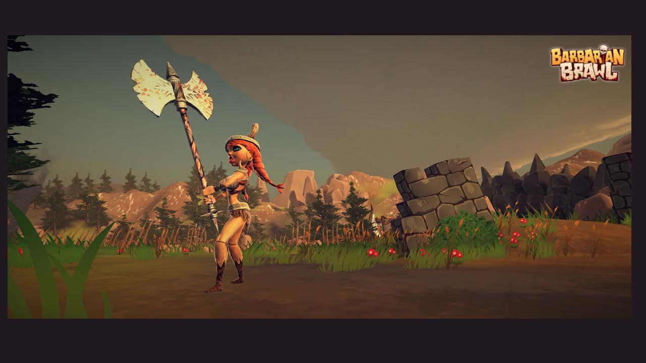 Portada de Barbarian Brawl