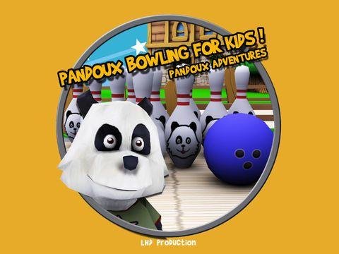 Portada de pandoux bowling for kids - free game