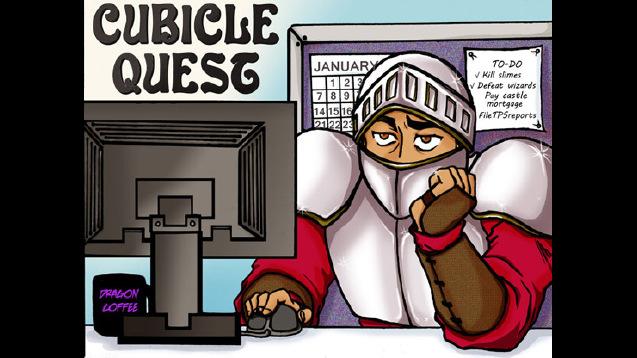 Portada de Cubicle Quest