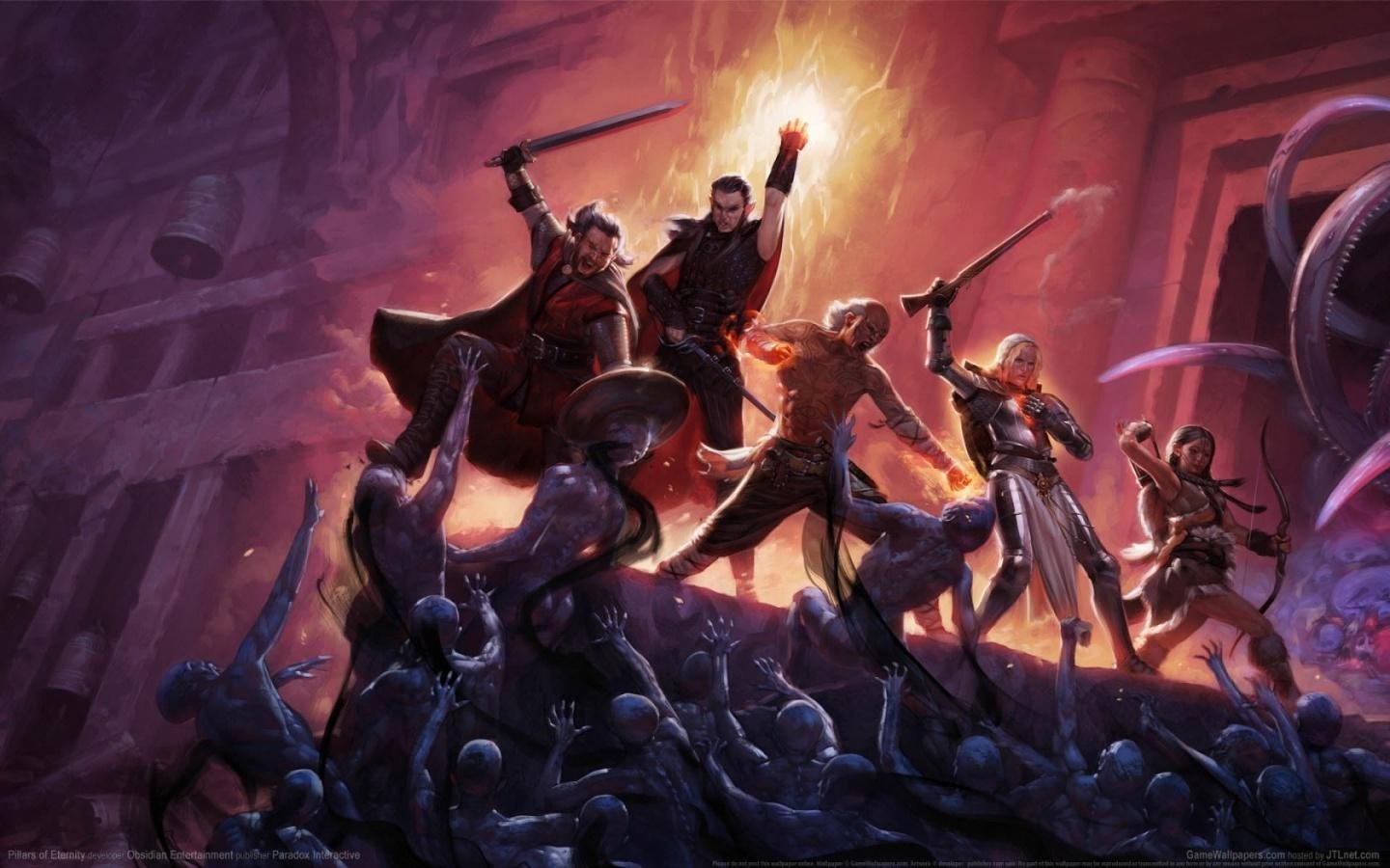 Portada de Pillars of Eternity