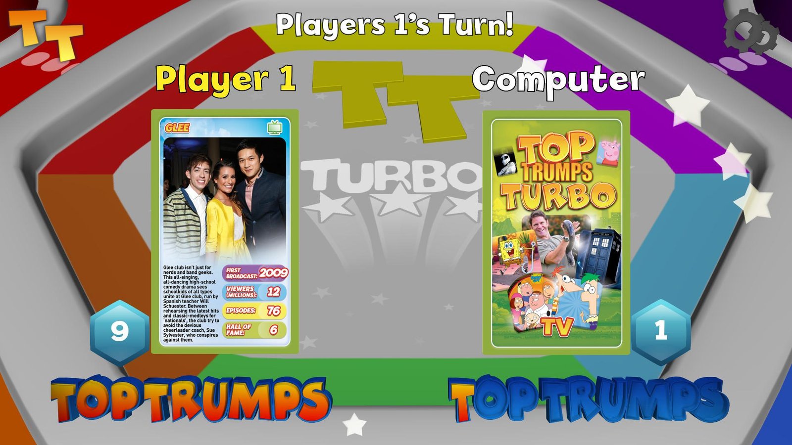 Portada de Top Trumps Turbo