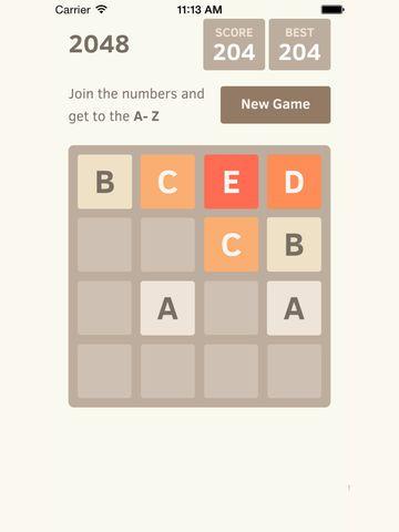 Portada de 2048 Alphabet Edition