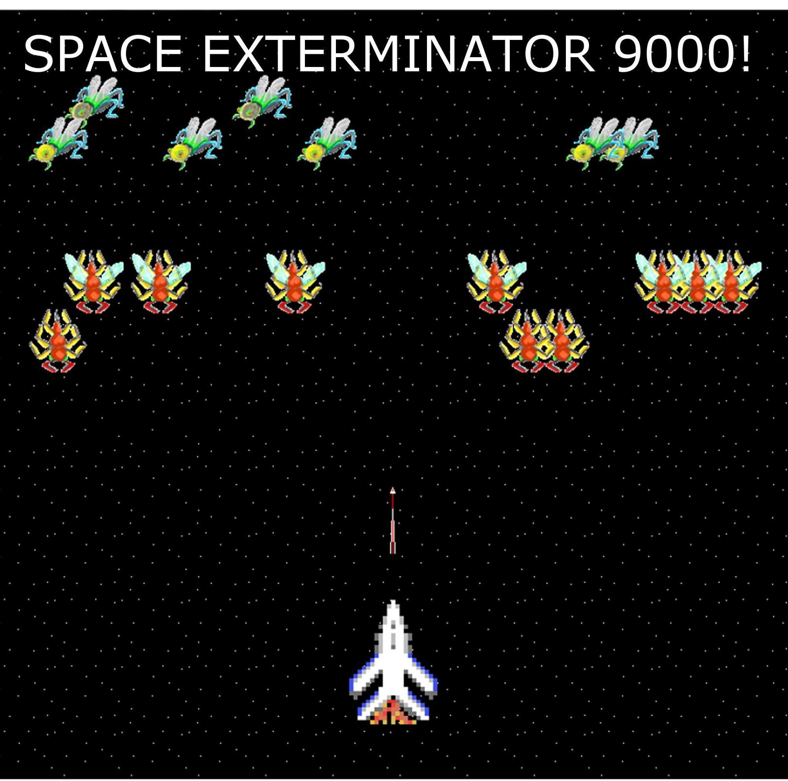 Portada de SPACE EXTERMINATOR 9,000!