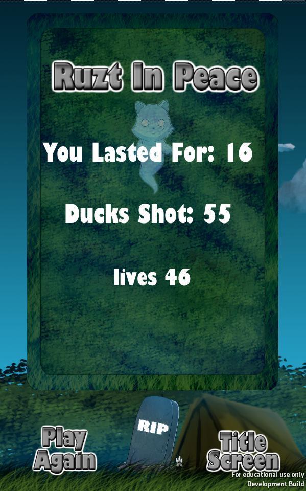 Portada de Ruzty Duck Shooter