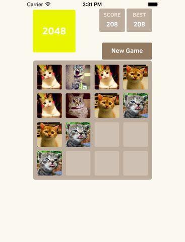 Portada de 2048 Cats Version