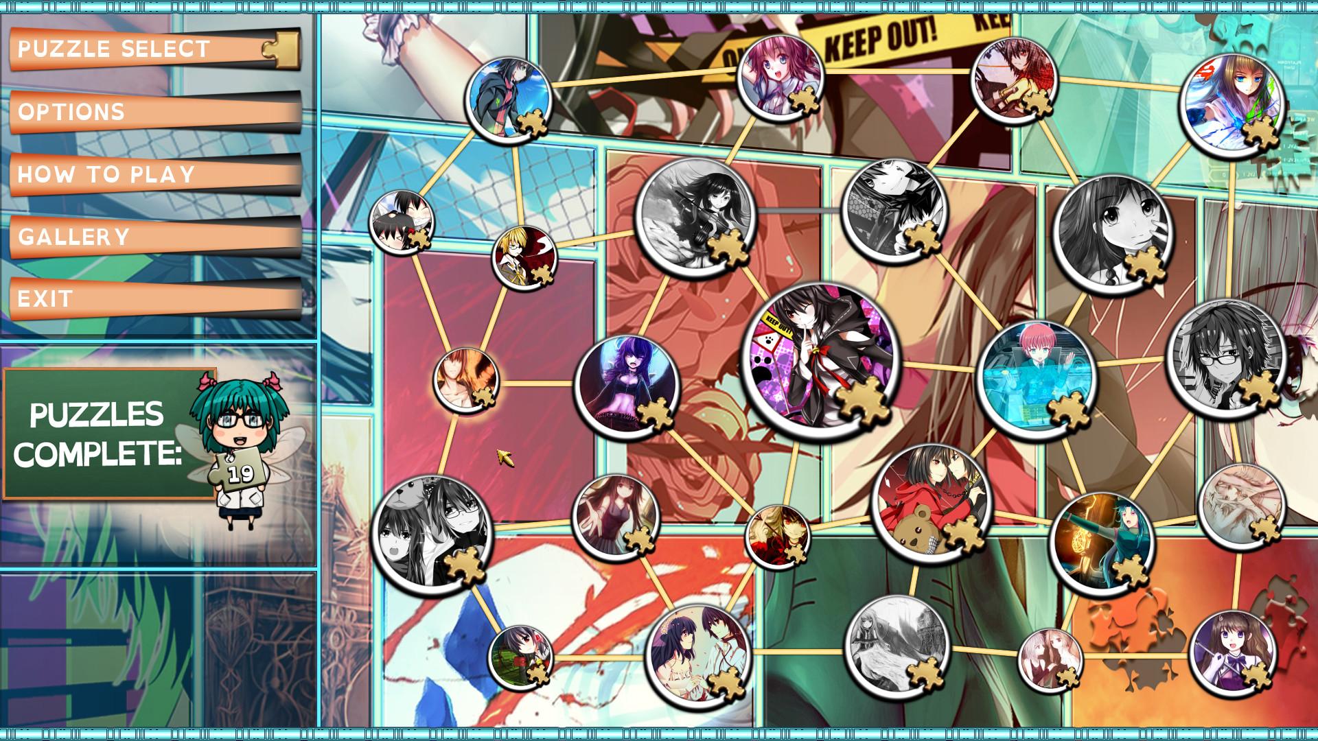 Portada de Pixel Puzzles 2: Anime
