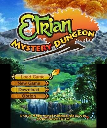 Portada de Etrian Mystery Dungeon