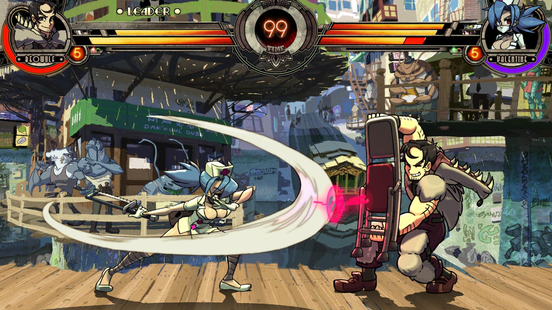Portada de Skullgirls: Encore - Beowulf