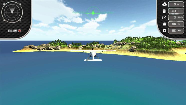 Portada de Island Flight Simulator