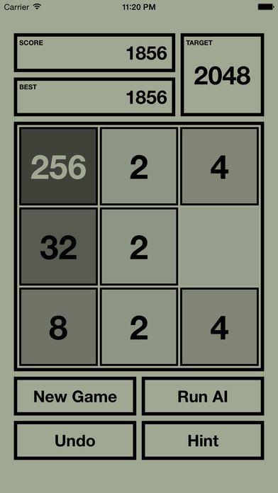 Portada de 2048X AI - 2048 with AI solver