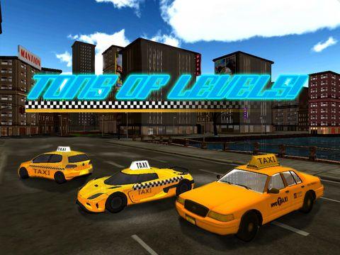 Portada de 3D Taxi City Parking - Crazy Cab Traffic Driving Simulator Extreme: Free Car Racing Game