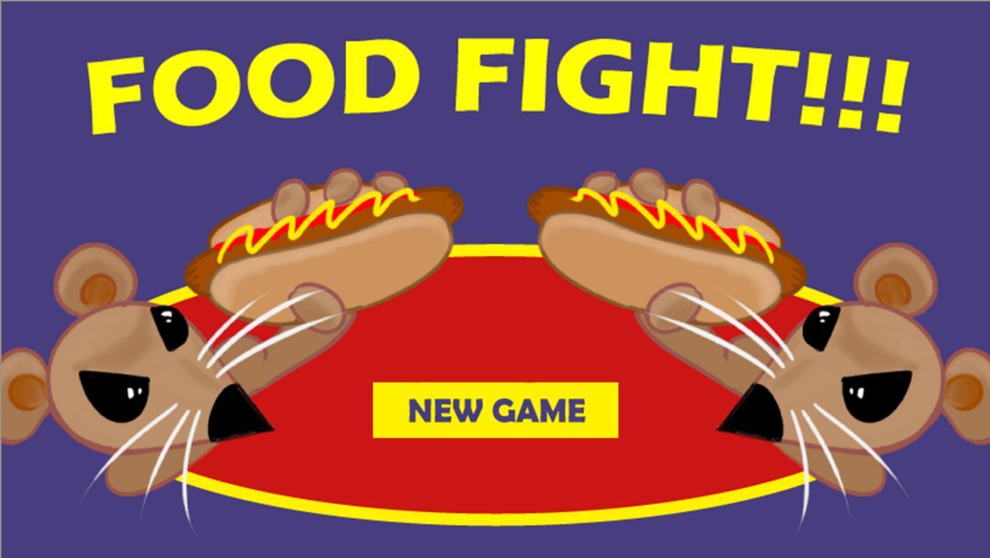 Portada de Food Fight!!! LD32 version