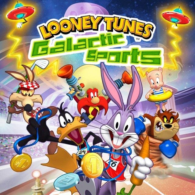 Portada de Looney Tunes Galactic Sports