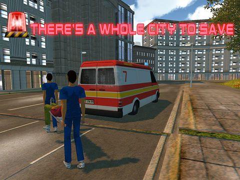 Portada de 3D Rescue City Ambulance Parking Simulator