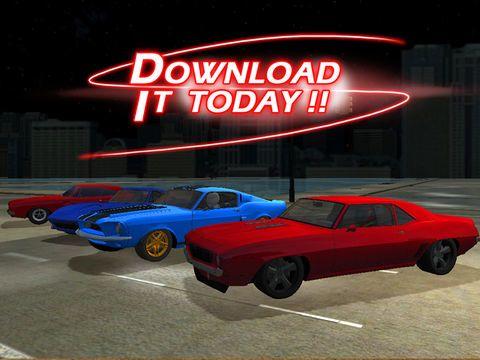 Portada de 3D Muscle Car V8 Parking: Classic Car City Racing Free Game