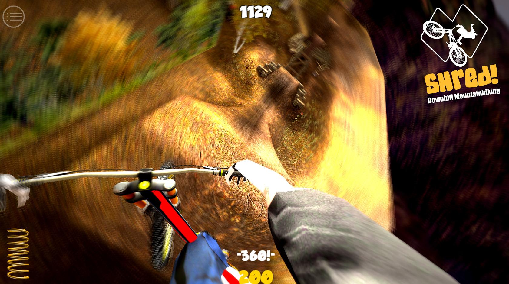 Portada de Shred! Downhill Mountain Biking