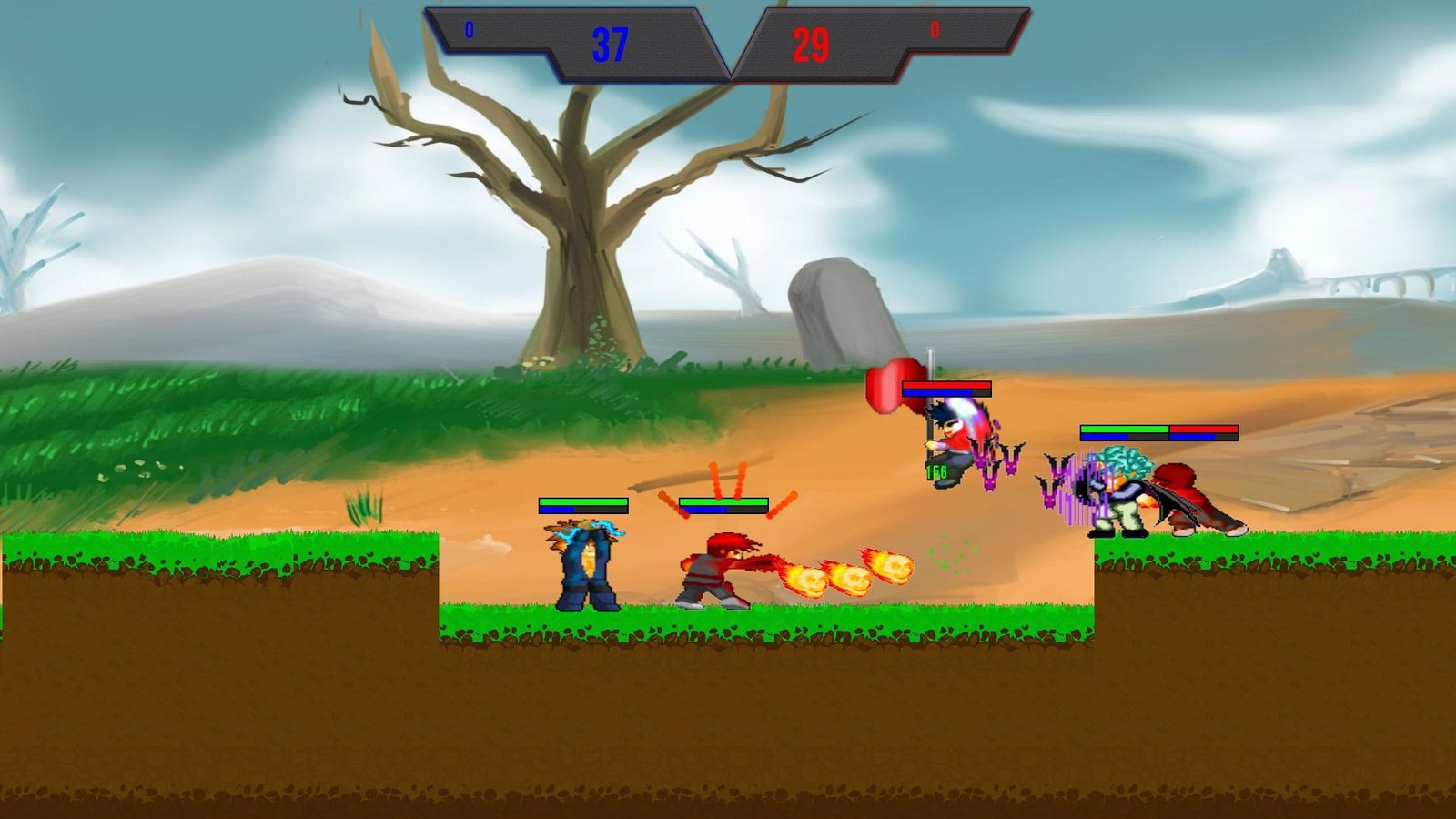 Portada de Brutal Fighters (itch)