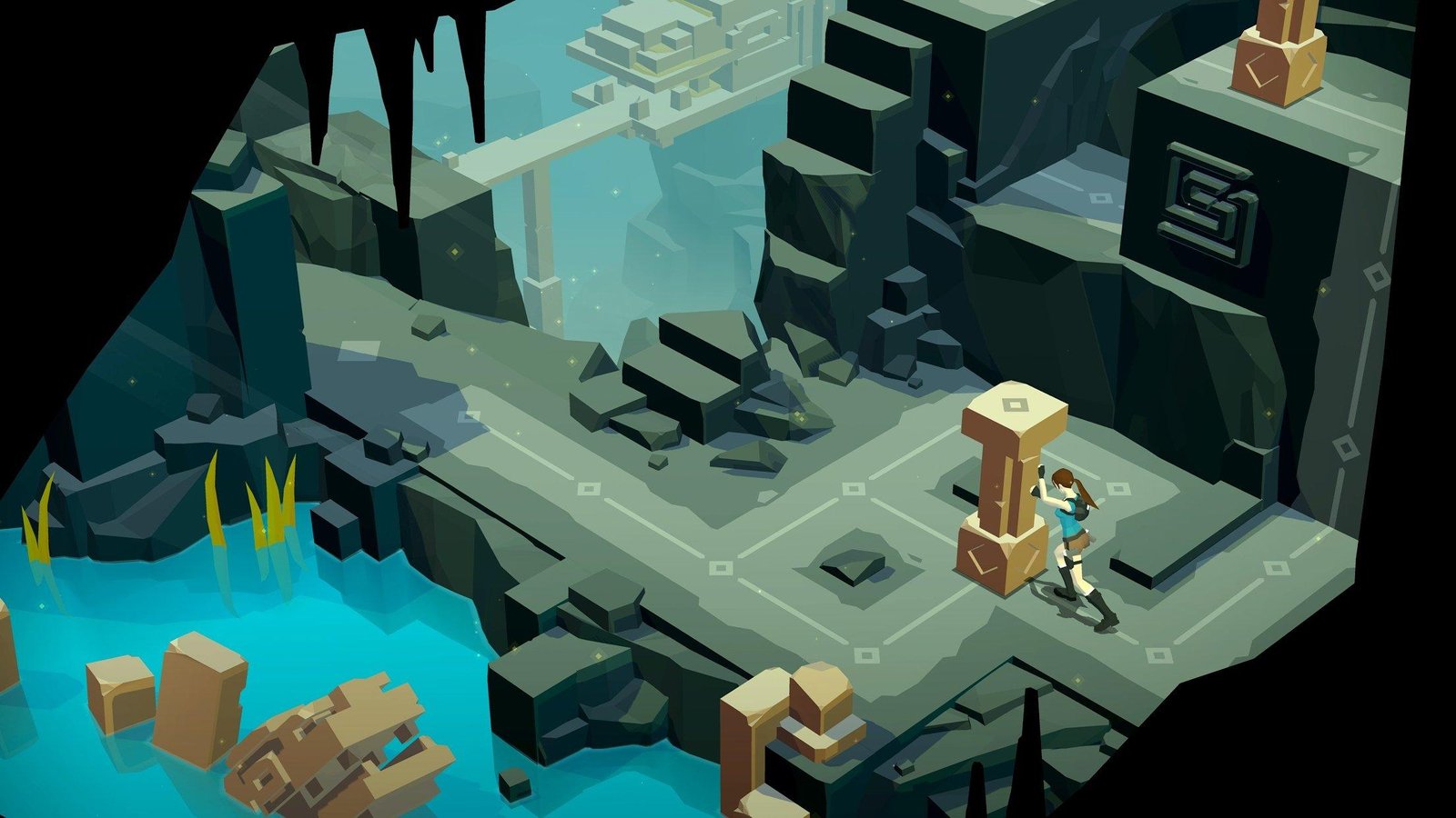 Portada de Lara Croft GO