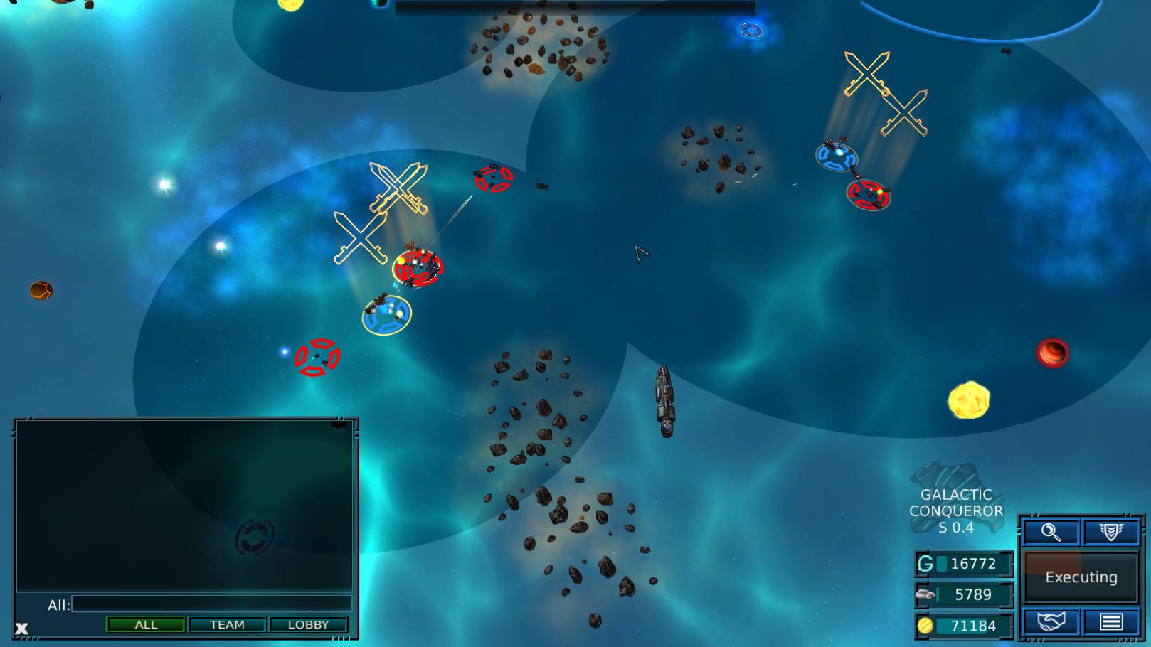 Portada de Galactic Conquerors