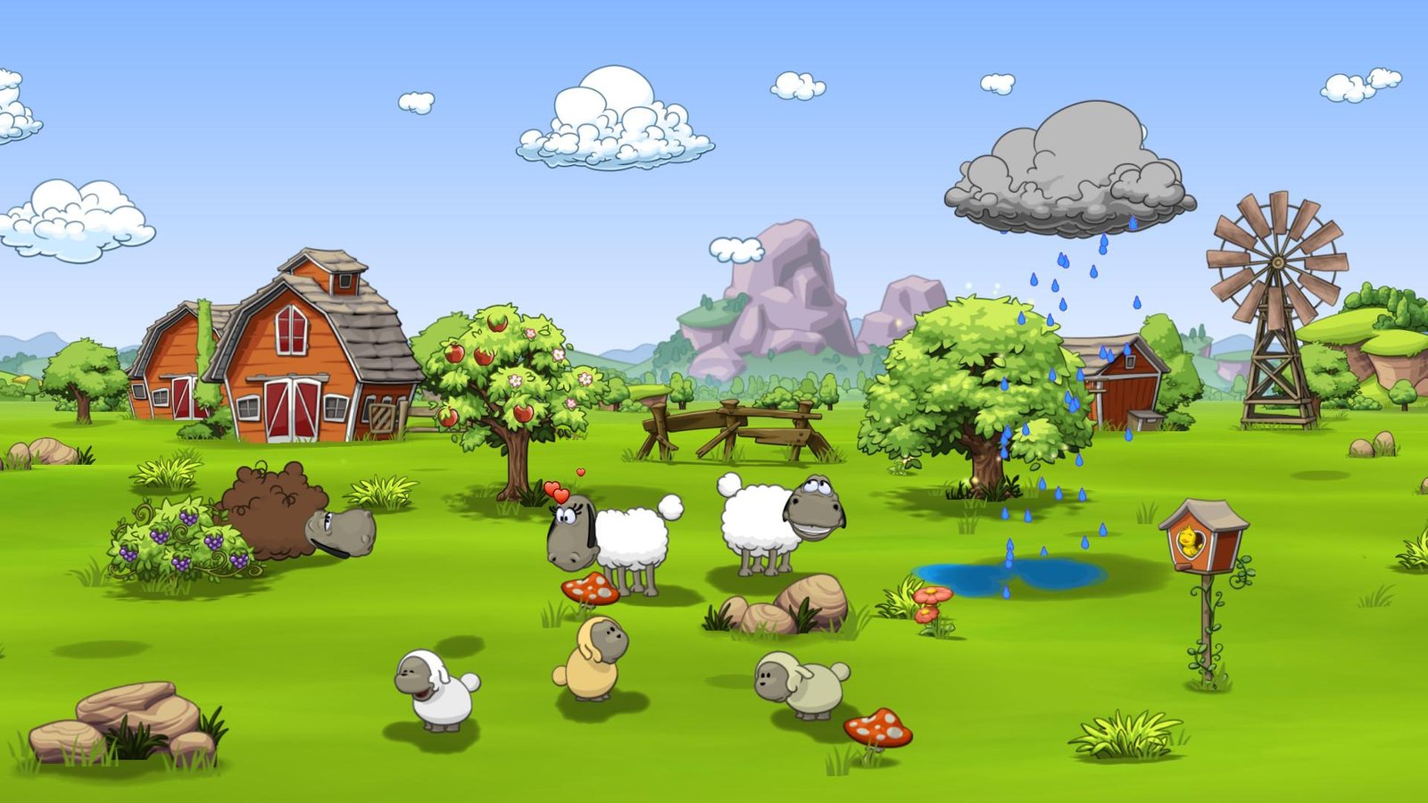 Portada de Clouds & Sheep 2