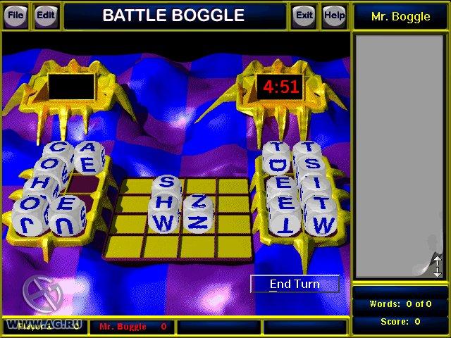 Portada de Boggle