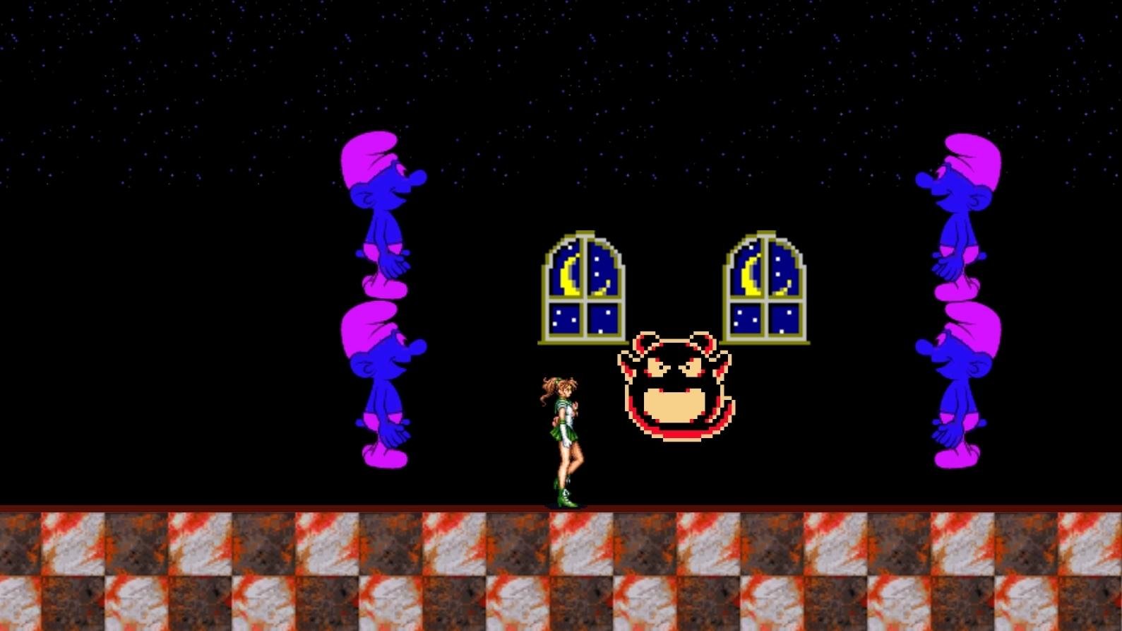 Portada de Sailor Jupiter 2D Platformer