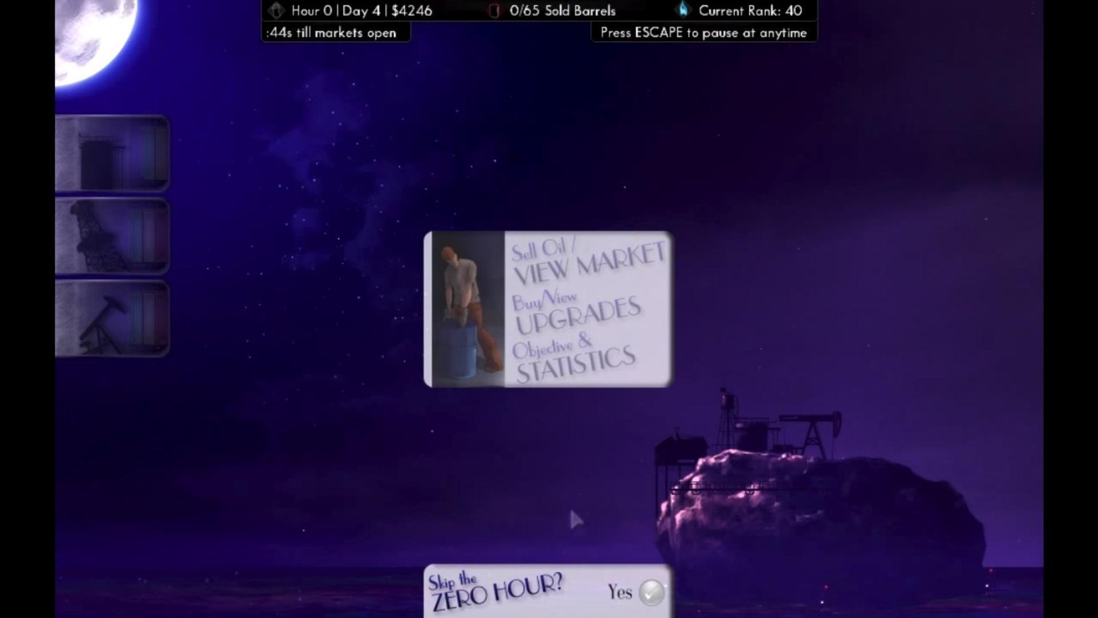 Portada de The Oil Blue: Steam Legacy Edition