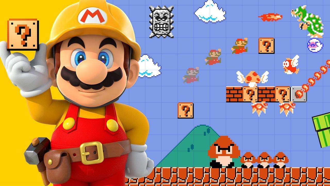 Portada de Super Mario Maker