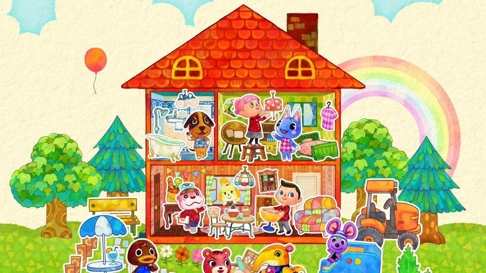 Portada de Animal Crossing: Happy Home Designer